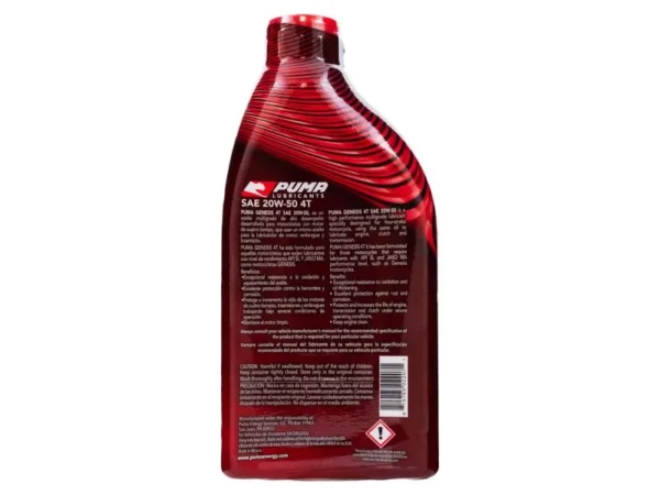 Aceite Puma para Motocicleta 4T SAE 20W-50 - Image 2
