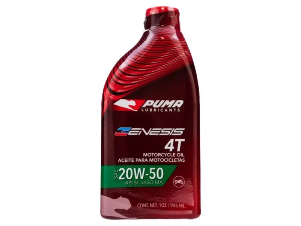 Aceite Puma para Motocicleta 4T SAE 20W-50